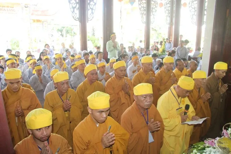 Đồng Tháp: Lễ cung tống kim quan HT. Thích Chơn Thành nhập bảo tháp image-1731941185362