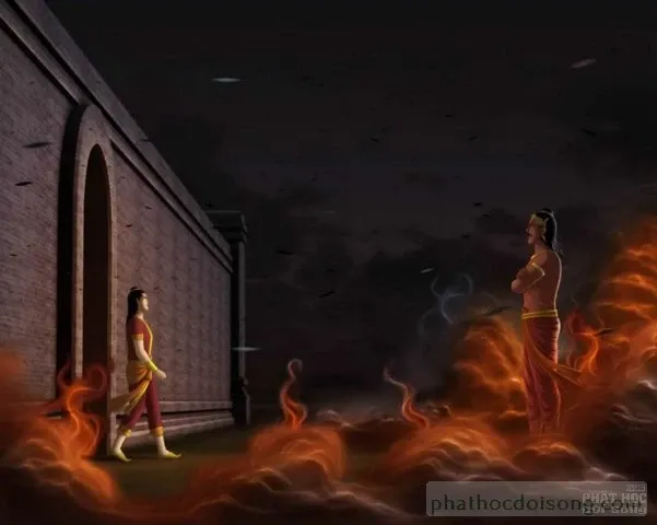 Đức Phật Thích Ca được vẽ bằng tranh 3D Thái Lan image-1731936060073