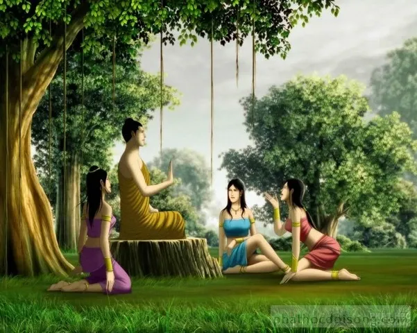 Đức Phật Thích Ca được vẽ bằng tranh 3D Thái Lan image-1731936064125