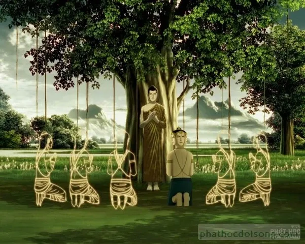 Đức Phật Thích Ca được vẽ bằng tranh 3D Thái Lan image-1731936064758