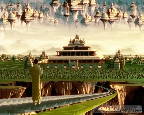 Đức Phật Thích Ca được vẽ bằng tranh 3D Thái Lan image-1731936072451