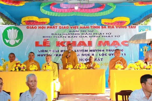 GĐPT Bà Rịa Vũng Tàu khai mạc Liên trại Huấn luyện Huynh Trưởng năm 2018 image-1731942302588