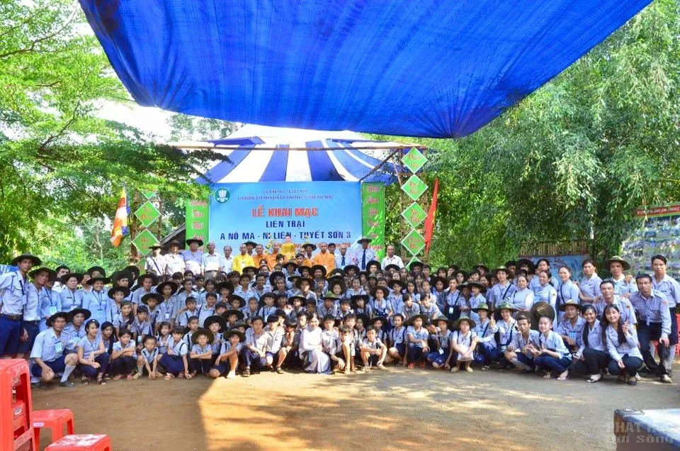 GĐPT tỉnh Đăk Nông tổ chức Liên Trại huấn luyện A Nô Ma – Ni Liên – Tuyết Sơn Khóa 3 image-1731726519442