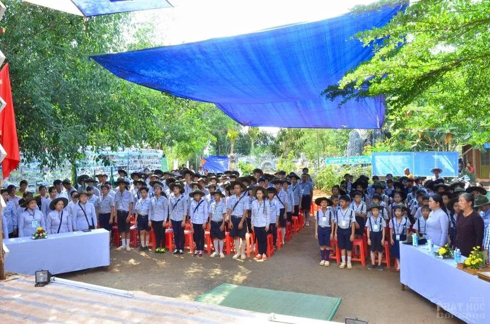 GĐPT tỉnh Đăk Nông tổ chức Liên Trại huấn luyện A Nô Ma – Ni Liên – Tuyết Sơn Khóa 3 19 GĐPT tỉnh Đăk Nông tổ chức Liên Trại huấn luyện A Nô Ma – Ni Liên – Tuyết Sơn Khóa 3 image-1731726521793