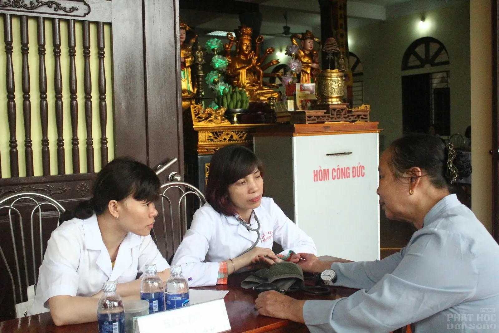 Hà Nội: Chùa Hòa Phúc khám bệnh, cấp thuốc miễn phí image-1732290348053
