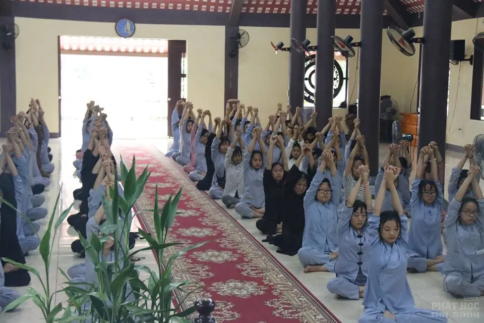 Hà Nội: Khóa tu mùa hè 'Về để lắng nghe' Chùa Hòa Phúc 18 Hà Nội: Khóa tu mùa hè 'Về để lắng nghe' Chùa Hòa Phúc image-1731942557981