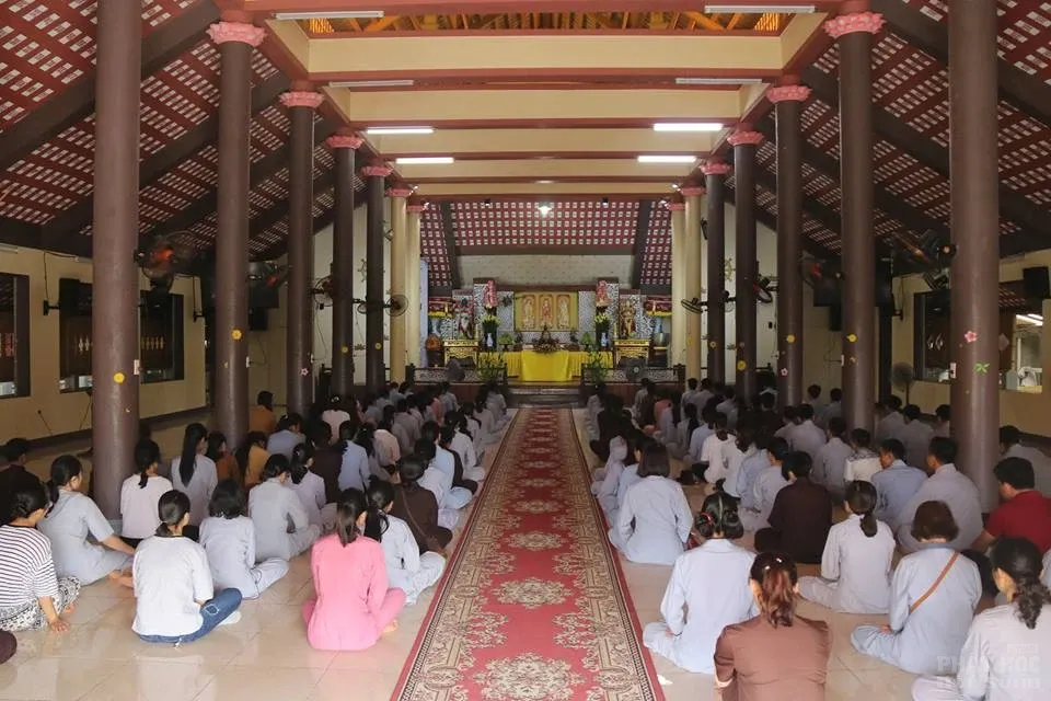 Hà Nội: Khóa tu mùa hè 'Về để lắng nghe' Chùa Hòa Phúc 23 Hà Nội: Khóa tu mùa hè 'Về để lắng nghe' Chùa Hòa Phúc image-1731942562477