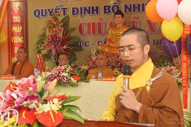 Hải Dương: Lễ Bổ nhiệm trụ trì chùa Vũ Xá 5 Hải Dương: Lễ Bổ nhiệm trụ trì chùa Vũ Xá image-1731727218270