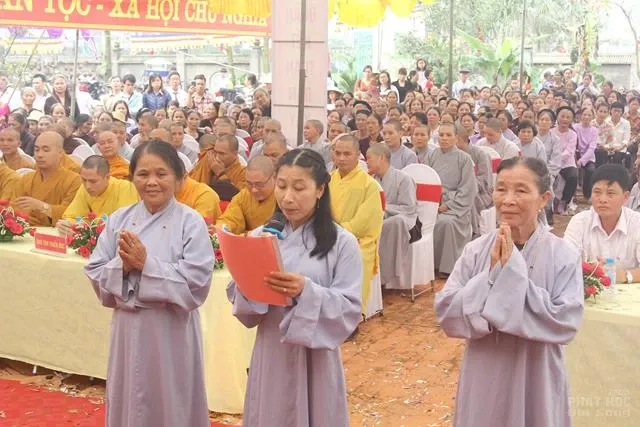 Hải Dương: Lễ Bổ nhiệm trụ trì chùa Vũ Xá 10 Hải Dương: Lễ Bổ nhiệm trụ trì chùa Vũ Xá image-1731727221144