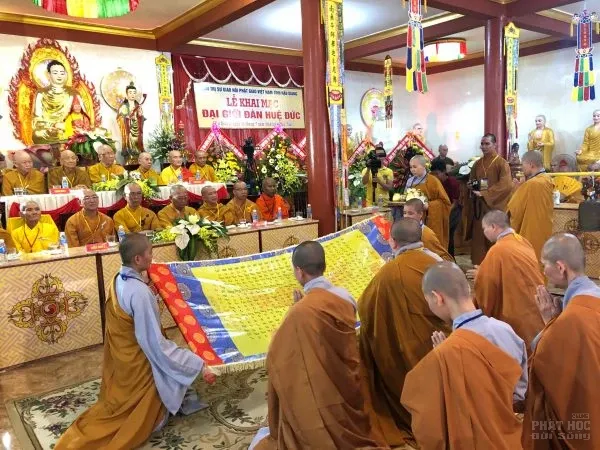 Hậu Giang: Khai mạc Đại Giới đàn Huệ Đức 2018 image-1731945449800