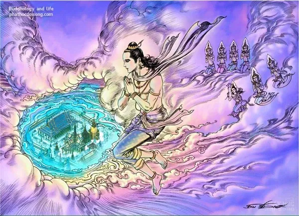 Hình ảnh đẹp về thái tử Tất Đạt Đa image-1731747392572