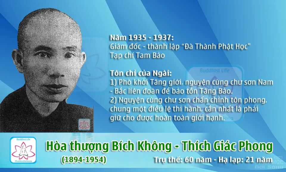 Hòa thượng Bích Không - Thích Giác Phong (1894-1954) image-1732289310131