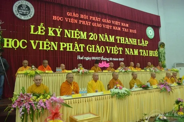 Học viện Phật giáo Huế kỷ niệm 20 năm thành lập trường image-1731946052221
