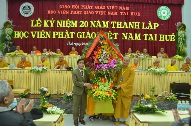 Học viện Phật giáo Huế kỷ niệm 20 năm thành lập trường image-1731946057377