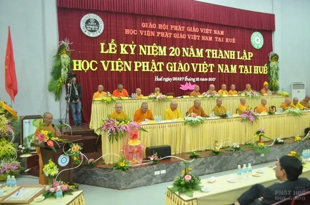 Học viện Phật giáo Huế kỷ niệm 20 năm thành lập trường image-1731946063258