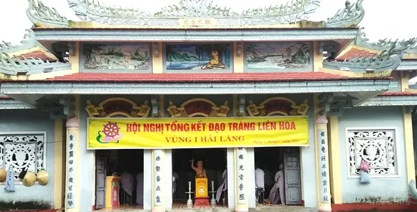 Hội nghị tổng kết đạo tràng Liên Hoa vùng I Hải Lăng image-1731946633588