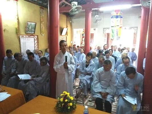 Hội nghị tổng kết đạo tràng Liên Hoa vùng I Hải Lăng image-1731946635557