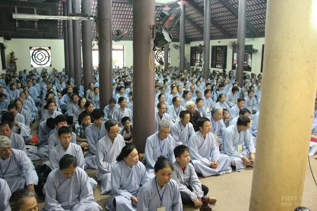 Hơn 1000 người nghe Đại đức Thích Chúc Tín giảng image-1731747254829