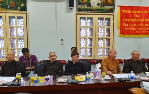 Họp triển khai công tác tổ chức Đại hội Phật giáo toàn quốc lần thứ VIII nhiệm kỳ 2017 – 2022 Họp triển khai công tác tổ chức Đại hội Phật giáo toàn quốc lần thứ VIII nhiệm kỳ 2017 – 2022 image-1731938556333