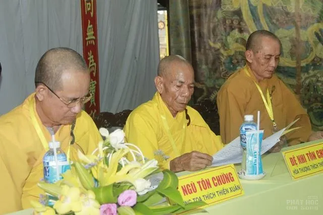 HT Thích Minh Thông khai đạo giới tử tại Giới đàn Vĩnh Đạt image-1731944120457