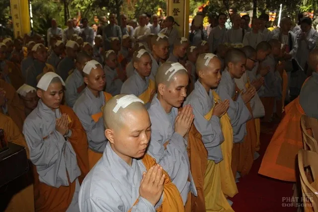 Huế: Lễ bế mạc Đại Giới đàn Giác Phong 13 Huế: Lễ bế mạc Đại Giới đàn Giác Phong image-1731727190442