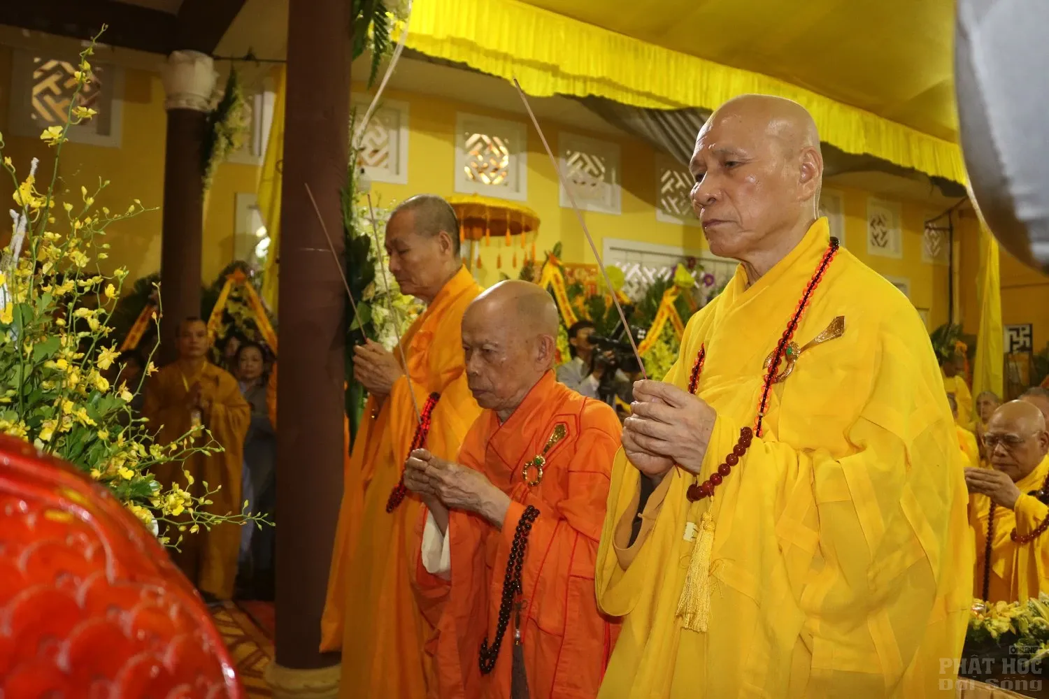 Huế: Lễ cung tống kim quan nhập bảo tháp cố HT.Thích Đức Phương image-1732291537191