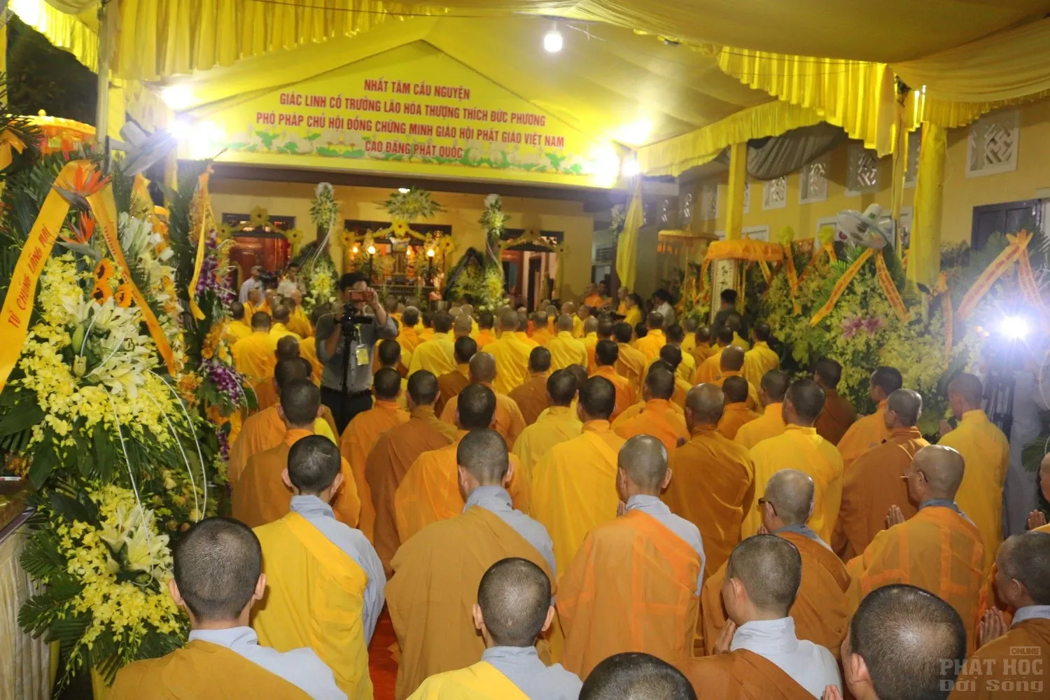 Huế: Lễ cung tống kim quan nhập bảo tháp cố HT.Thích Đức Phương image-1732291546583