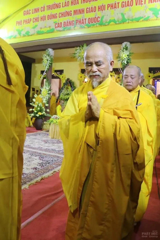 Huế: Lễ cung tống kim quan nhập bảo tháp cố HT.Thích Đức Phương image-1732291556276