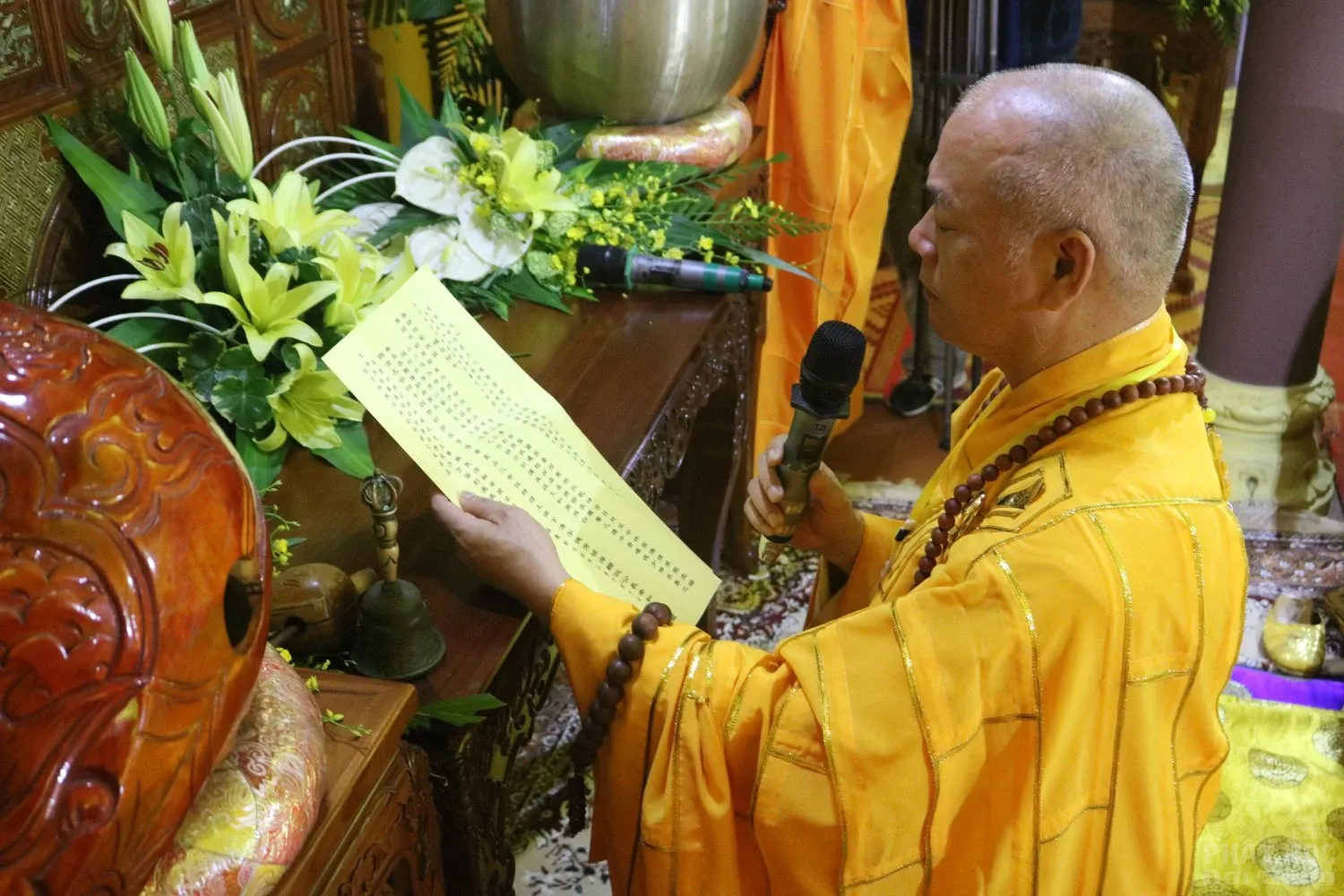 Huế: Lễ cung tống kim quan nhập bảo tháp cố HT.Thích Đức Phương image-1732291562684