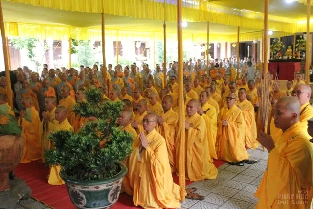 Huế: Lễ húy nhật lần thứ 40 cố HT. Thích Thiện Minh tại chùa Thuyền Tôn 18 Huế: Lễ húy nhật lần thứ 40 cố HT. Thích Thiện Minh tại chùa Thuyền Tôn image-1732286234725