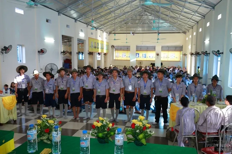 Hưng Yên: Khai mạc trại Họp bạn Lục Hoà VII image-1731921639348