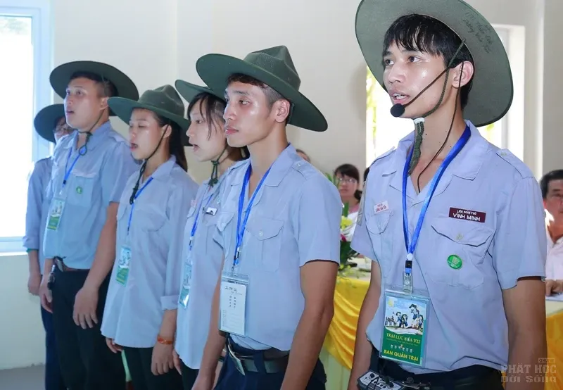 Hưng Yên: Khai mạc trại Họp bạn Lục Hoà VII image-1731921649891