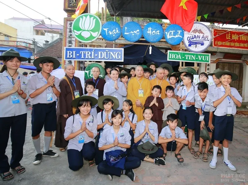 Hưng Yên: Khai mạc trại Họp bạn Lục Hoà VII image-1731921657020