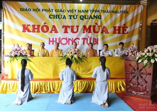 Khai mạc khóa tu mùa hè 'Hương Từ Bi' chùa Từ Quang 6 Khai mạc khóa tu mùa hè 'Hương Từ Bi' chùa Từ Quang image-1731747843776