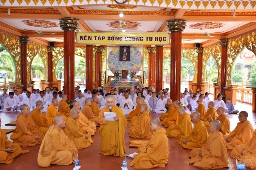Khai mạc khóa tu Ni giới lần II của Giáo đoàn 6 23 Khai mạc khóa tu Ni giới lần II của Giáo đoàn 6 image-1732288112143
