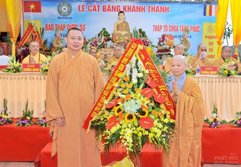 Khánh thành Bảo tháp Dược Sư và Tháp Tổ chùa Tăng Phúc image-1731942889889