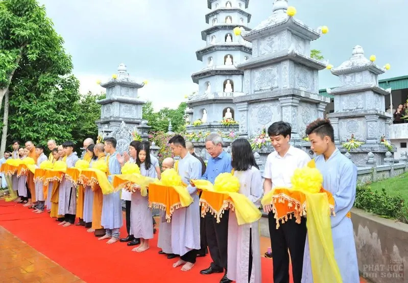 Khánh thành Bảo tháp Dược Sư và Tháp Tổ chùa Tăng Phúc image-1731942892654