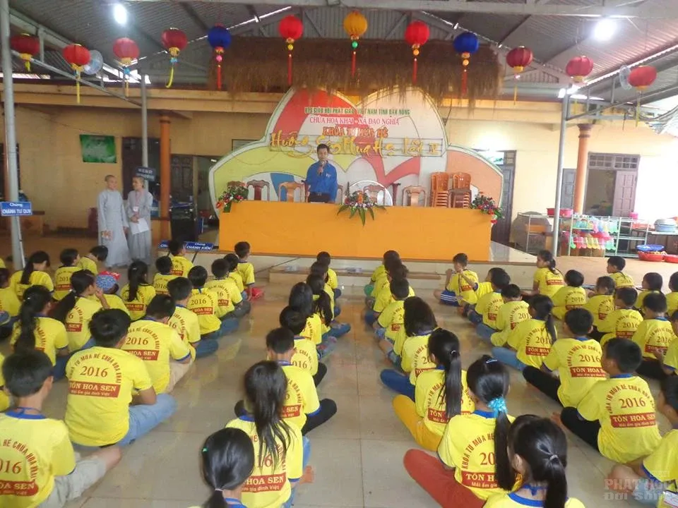 Khóa tu mùa hè Chùa Hoa Khai từng bước chuyển mình 3 Khóa tu mùa hè Chùa Hoa Khai từng bước chuyển mình image-1731748548267
