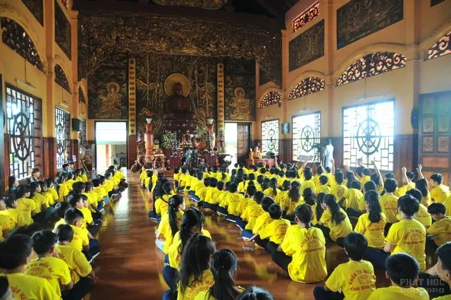 Khóa tu 'Phật giáo với tuổi trẻ dân tộc' ngày thứ 2 image-1731747544213