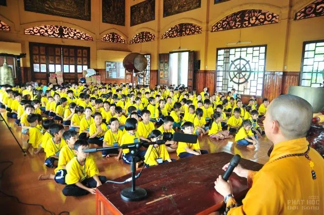 Khóa tu 'Phật giáo với tuổi trẻ dân tộc' ngày thứ 2 image-1731747545201