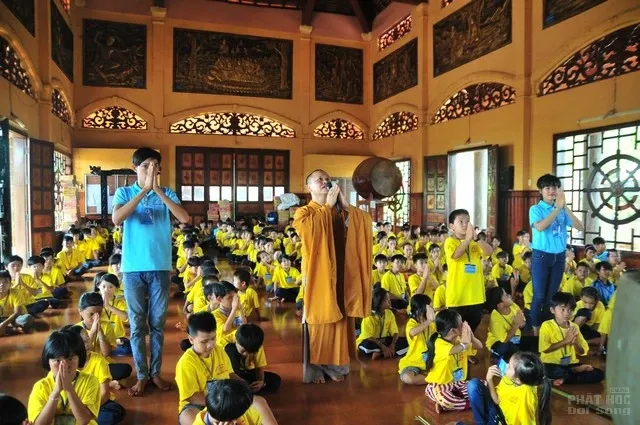 Khóa tu 'Phật giáo với tuổi trẻ dân tộc' ngày thứ 2 image-1731747545740