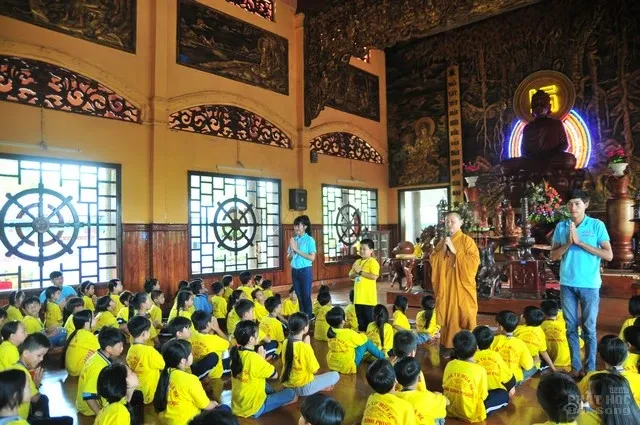 Khóa tu 'Phật giáo với tuổi trẻ dân tộc' ngày thứ 2 image-1731747546269