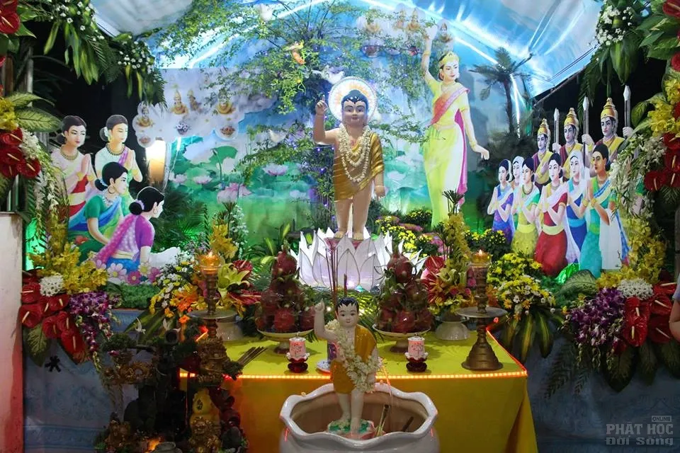 Khu phố Bình Đa hân hoan mừng Phật đản image-1731746616785