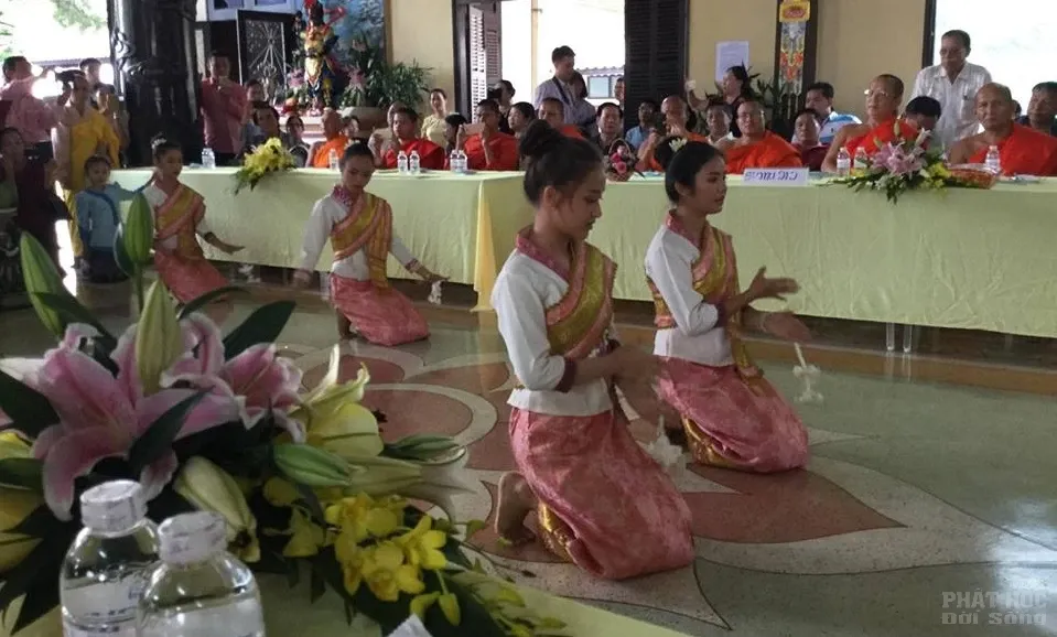 Lào: chùa Bàng Long huý nhật lần thứ 14 HT Thích Trung Quán image-1731935953393