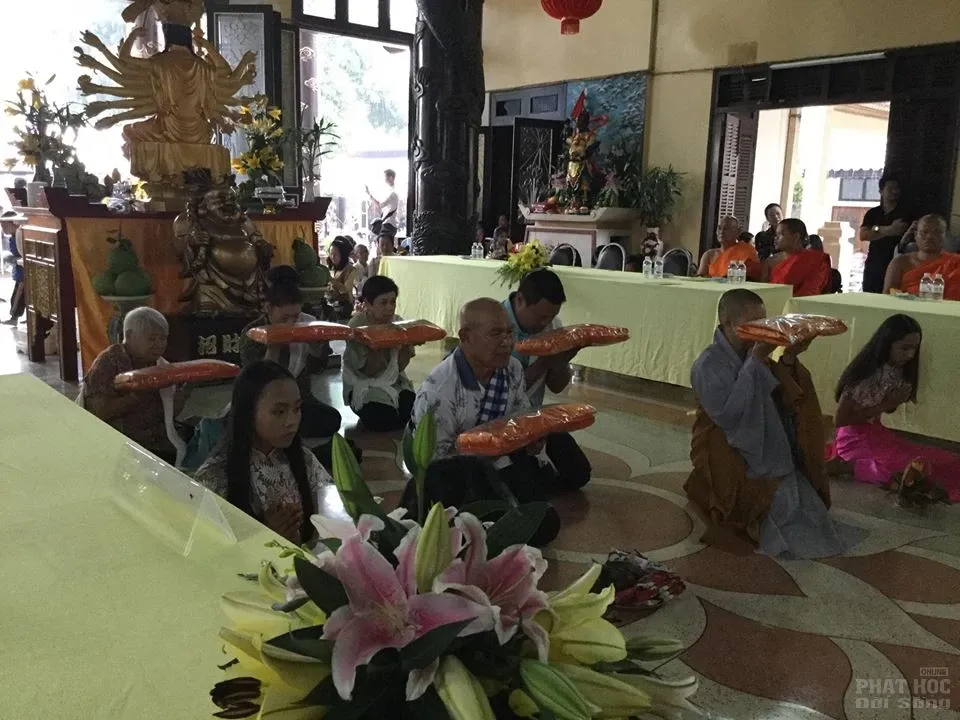 Lào: chùa Bàng Long huý nhật lần thứ 14 HT Thích Trung Quán image-1731935957071