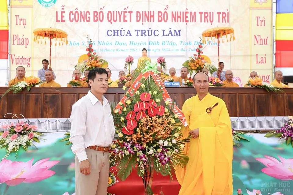 Lễ Bổ nhiệm ĐĐ. Thích Quảng Bình trụ trì Chùa Trúc Lâm 6 Lễ Bổ nhiệm ĐĐ. Thích Quảng Bình trụ trì Chùa Trúc Lâm image-1731946344433