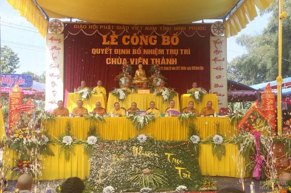 Lễ Bổ nhiệm Sư cô Thích Nữ Bảo Hoa làm trụ trì chùa Viên Thành image-1731941744547