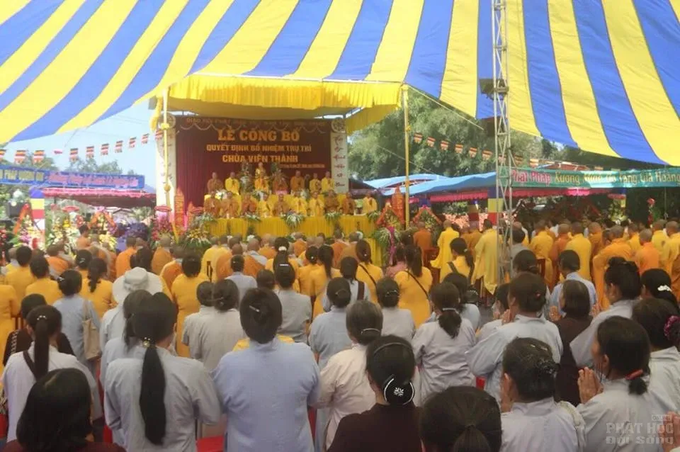 Lễ Bổ nhiệm Sư cô Thích Nữ Bảo Hoa làm trụ trì chùa Viên Thành image-1731941745548