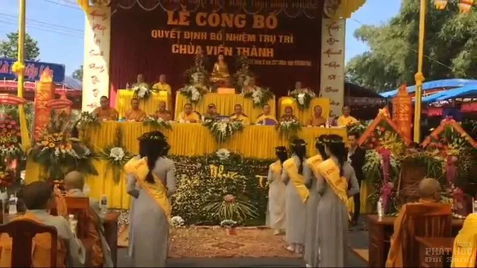 Lễ Bổ nhiệm Sư cô Thích Nữ Bảo Hoa làm trụ trì chùa Viên Thành image-1731941754156