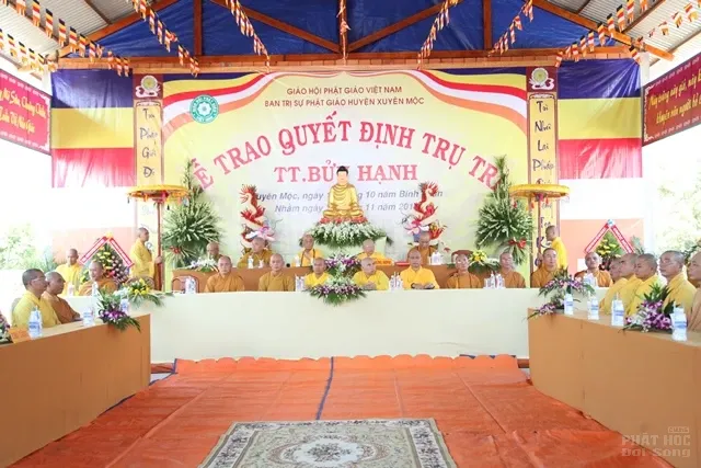Lễ Bổ nhiệm trụ trì Thiền Thất Bửu Hạnh (chùa Cây Đa) Lễ Bổ nhiệm trụ trì Thiền Thất Bửu Hạnh (chùa Cây Đa) image-1731932925155